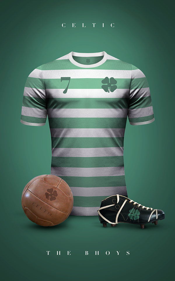 Maillot vintage football Celtic 